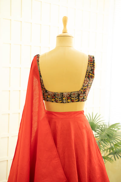 Kalamkari Lehenga