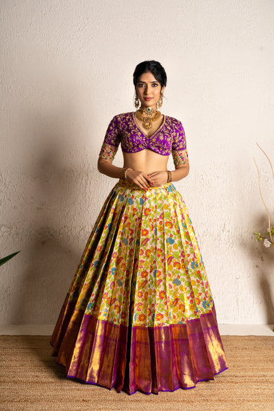 Kanchivaram Silk Lehenga