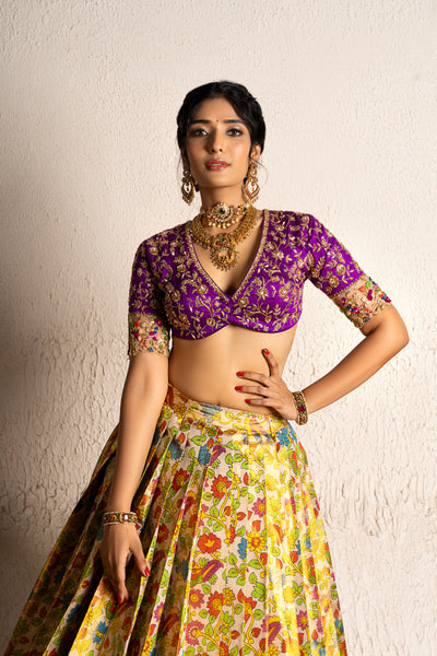 Kanchivaram Silk Lehenga