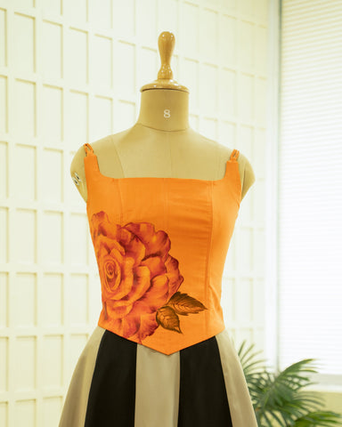 Varnam Handpainted Corset