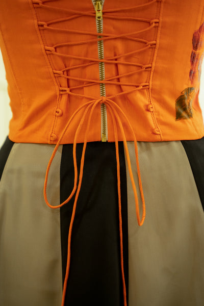 Varnam Corset With Skirt