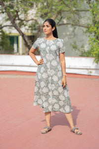 Sage Green Linen Bloom