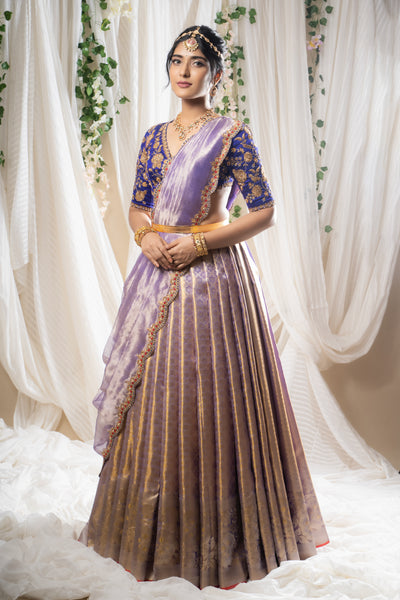 Antara Kanchee Tissue Lehenga