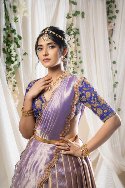 Antara Kanchee Tissue Lehenga
