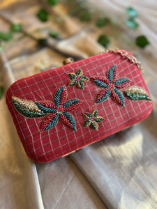 Regal Ruby Clutch