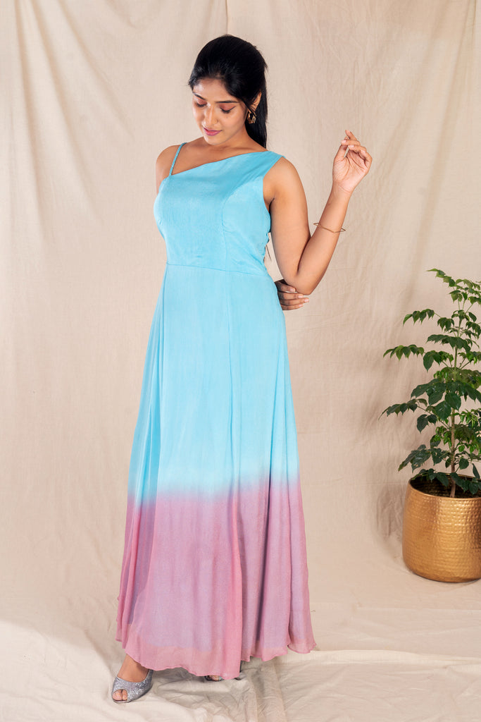 Dual Shaded Dress – Malar Vikram